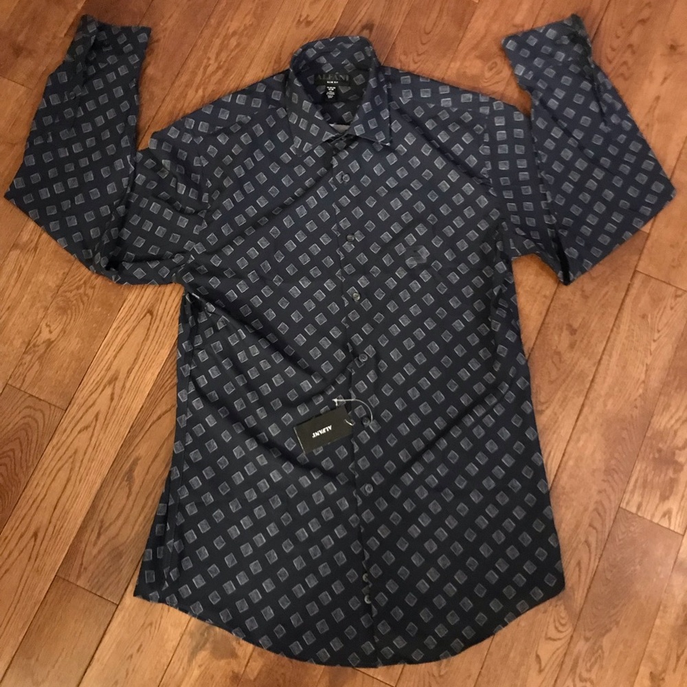 Alfani slim fit Men’s brand new dress shirt